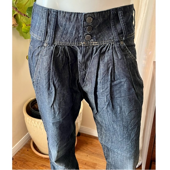 Vintage 2000’s Zara TRF denim jeans size 8 - Picture 3 of 10